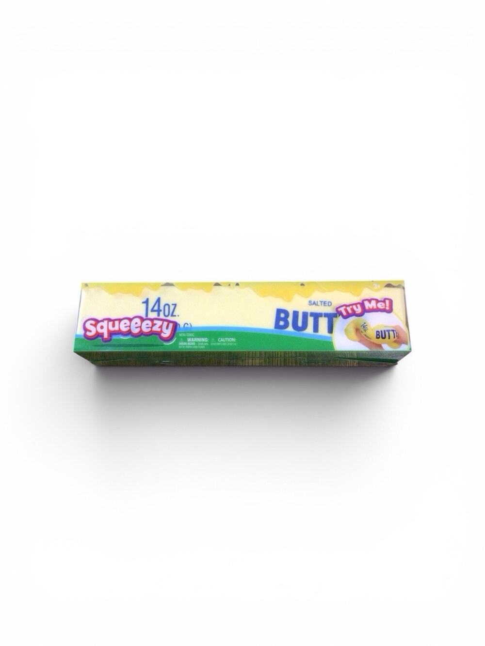 Sunny Days Squeezy 14oz Salted Butter Squishy Toy Giant Fidget Viral TikTok New